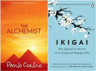 The Alchemist By Paulo Coelho + Ikigai : The Japanese Secret To A Long And Happy Life (Set Of 2 Books)