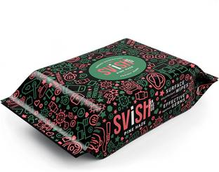 SVISH Pine Haze Biodegradable Non-Alcoholic Gadget Disinfectant Wipes