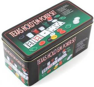 Hardik Poker Set Casino Game - 200 Poker Chip Set
