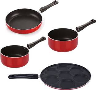 NIRLON FP10_SP(M)_SP(B)_UP7________ Non-Stick Coated Cookware Set