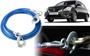 Selifaur T3M55 12mm Heavy Duty 4Mtr 8000kgs Car Auto Full Steel Towing Tow Cable Rope For Sunny New 4 m Towing Cable