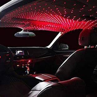 keeva Ambient Star Light, 12V LED Car Atmosphere Lamp, 360 Degree Rotation Use For USB Disco Light/Night Light/Room/Car/Party Decoration Disco Laser Light Car Fancy Lights Car Fancy Lights