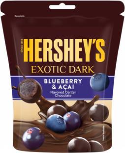 HERSHEY'S Exotic Dark Blueberry and Acai Chocolate Truffles
