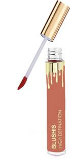 BLUSHIS High Defination Non Transfer Liquid Matte Lipstick (COFFEE Colour) (7ML)