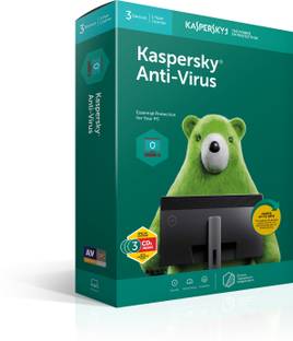 Kaspersky Anti-virus 3 User 1 Year