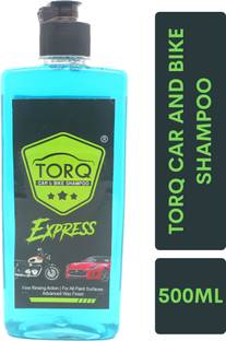 Torq EXPRESS CAR AND BIKE SHAMPOO BLUE 500 ML Car Washing Liquid