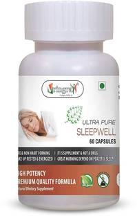 Vringra Ultra Pure Sleepwell Capsules For Peaceful Sleep-Relieve Mind Stress