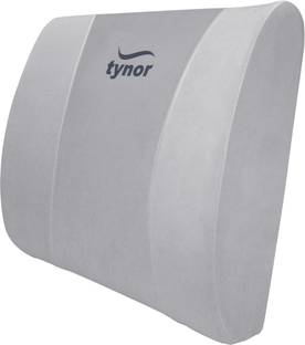TYNOR Lumbo Back Rest, Grey, Universal Size, 1 Unit Back / Lumbar Support