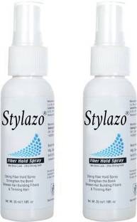 Stylazo Hair Building Fiber Hold Spray 35ml, for all hair fibers & hair styling , Pack Of 2 (70 ml) Hair Spray