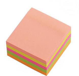 R H lifestyle Self Sticky Note ,Pack of 5 Color 400 sheets, 3 X 3-Inches Neon Color (80 Sticky Notes per color) 80 Sheets SELF STICKY NOTE, 5 Colors