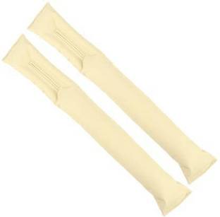 Auto Oprema Beige Seat Gap Filler Padding Car Hanging Ornament (Pack of 2) Car Side Seat Catcher