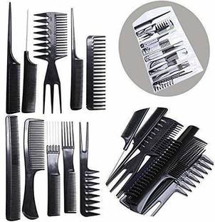 KRIYAART Hairdressing hairdresser Barber Combs Professional Comb Kit