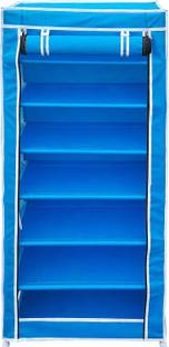 Raunak 7 Shelf With Rust proof PVC Pipe Metal Shoe Stand