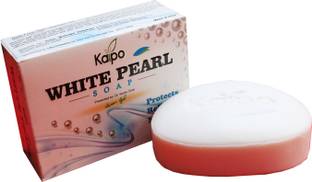 KAIPO ( Earlier Known as Keva ) White Pearl Soap | Blended with Moisturizing ingredients which Provide Smooth & Silky Skin – 400 gm ( Pack of 4 )