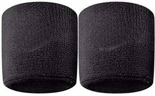 LIFE HUB Wrist Support, 1 Pair Black Wrist Band For Tennis, Badminton Band Wrist Support Wrist Support