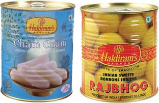 Haldiram's Rajbhog and Chamcham (Combo Pack) Tin