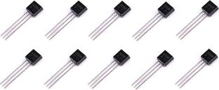 RISARYA BC558 PNP SILICON TRANSISTOR,-100mA,-30V,TO-92,SWITCHING AND AMPLIFIER TRANSISTOR PACK OF 10PCS PNP Transistor