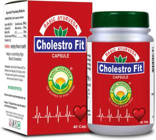 Basic Ayurveda Cholestro Fit Capsule 40Tab