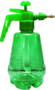 Muddstyles Green 1.5 Litre Garden Agriculture Spray Pump Atomizer Kunfun Compression Pressure Sprayer + Adjustable Brass Nozzle for Mist & Spray + High Quality Pet Plastic Water Bottle 1.5 L Hand Held Sprayer
