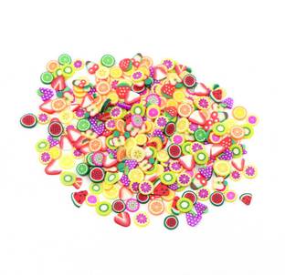 AncientKart Fimo Fruit Slices Set for mail Art set of 1000 (10 g)