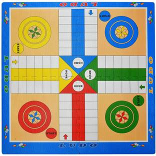 तिब 4pcs-Ludo-Puzzle-Mat