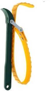 RDX 9"inch Belt Wrench Oil Filter Puller Strap Spanner Chain Oil Filter Cartridge Disassembly Tool Oil Filter Wrench Single Sided Speciality