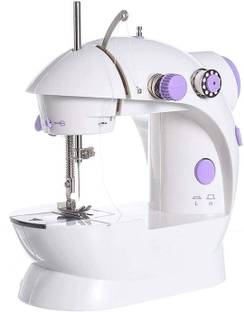 LATESHOP Mini Sewing Machine with Dual Thread and Two Speeds, Portable, Sewing Kit for Home, Travel, K...