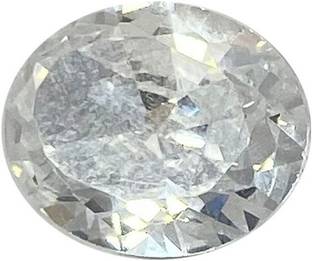 महंत जी 100% Original And Natural Lab Tested 5.70 Carat Cubic Zirconia / Jarkan Gemstone Cubic Zirconia स्टोन
