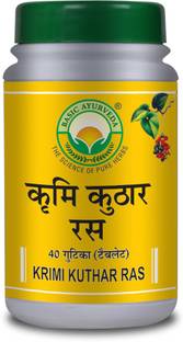 Basic Ayurveda Krimi Kuthar Ras 40 Tablet