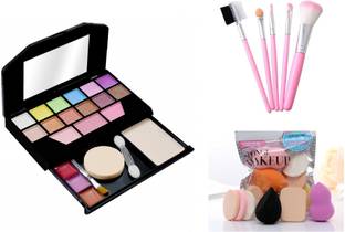 MY TYA Fashion Makeup Kit Mini + Me Now Blendor Puffs + Makeup Brushes