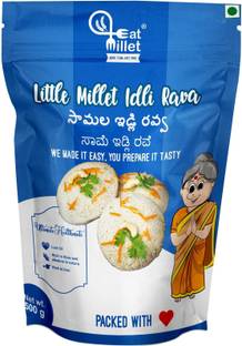 eat millet LITTLE MILLET IDLI RAVA PACK OF 2