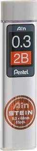PENTEL 0.3mm, 2B Pencil