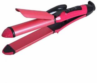 CABELO NHC 2009 2 in 1 Hair Straightener and Curler (Pink) Hair Straightener