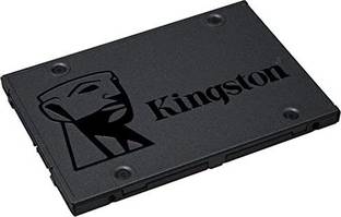 KINGSTON A400 480 GB Laptop, Desktop Black SATA III Internal Solid State Drive (SSD) (A400 480GB SSD)