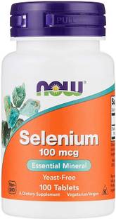 Now Foods Selenium 100 mcg 100 no.s Multivitamins Tablets