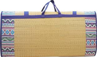 Home Tex Life : Seamless Style and Smile Africana Foldable 1 inch King Cotton Mattress