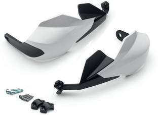 meenu arts HAND-GUARD-KTM-WHITE-01.41 Handlebar Hand Guard