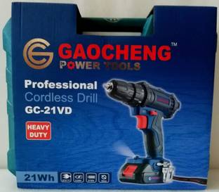 GAOCHENG CORDLESS DRILL sold by sss traders GC-21V Pistol Grip Drill