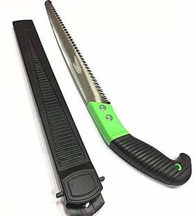 ROYAL SHOPPE Prune Chromium Steel Saw 3 Edge Sharpen Teeth Cutter with Plastic Cover and Blister Packing Bypass Pruner