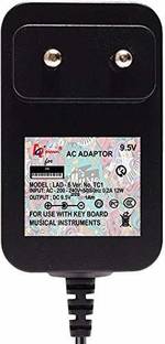 Darahs Replacement Casio DC 9.5V / 1 AMP Volt Mains Adapter For (SA-47,46,77,76) Select Casio Keyboards / Digital Piano / Synthesizers etc Worldwide Adaptor