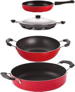 NIRLON FP11_KD13_AP12_CS24 Non-Stick Coated Cookware Set