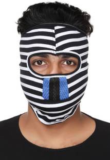 IM UNIQUE Multicolor Bike Face Mask for Men
