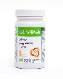 HERBALIFE Afresh Energy Drink Mix - Ginger Flavor Energy Drink