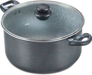 Prestige Omega Deluxe Granite Stock Pot 28 cm diameter 8.5 L capacity with Lid
