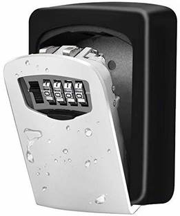 Bestow Key Safe Wall Mounted Metal Storage Box with Combination Code Lock Safe Locker
