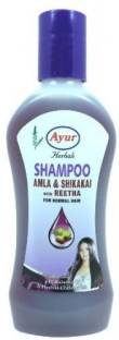 Ayur Herbal Shampoo Amla & Shikakai with Reetha