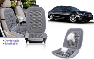 Selifaur Velvet, Wooden Bead Seating Pad For  Mercedes Benz E-Class