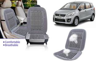 Selifaur Velvet, Wooden Bead Seating Pad For  Maruti Suzuki Ertiga