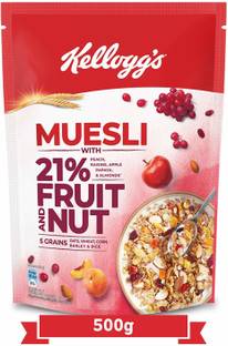 Kellogg's Kelog Museli Fruit & Nut 500 gm Pouch Pouch