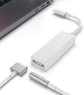 microware USB C Adapter Compatible with MacBook MagSafe Charger, Type-C to MagSafe Converter for Thunderbolt Cinema Display Charging M1 MacBook Pro Air 85 W Adapter